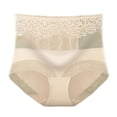 thumbnail image 1 of Aayomet Culottes Taille Haute pour Femmes Grande Taille Confortables Respirantes Triangle Fessier (A, L), 1 of 5