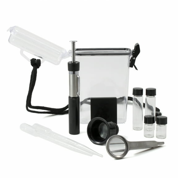 11 Piece ASR Outdoor Clear Pocket Portable Travel Gold Panning Kit