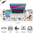 thumbnail image 5 of Long Mouse Pads for Desk,Halloween Sweets and Witchy Elements Desk Mats on Top Of Desks, Desk Mouse Pad Extra Large with 3mm Non-Slip Base and Stitched Edge for Gaming,Office,Work,Home 31.5x11.8in, 5 of 5