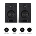 thumbnail image 3 of HLONK 2pcs Mini Subwoofer Speakers Computer Bass Speakers Multimedia Speakers with Non-Slip  for Home Studio Desktop Computer, 3 of 10