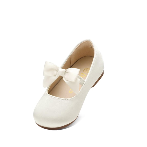 Zapatos de Vestir para Niña DREAM PAIRS SOPHIA-22 Flats Marfil Talla 4