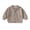 Coffee, variant on Jalioing Toddler Baby Cardigans Solid Long Sleeve V Neck Button Down Cardigan Comfy Casual Texture Outerwear with Pocket