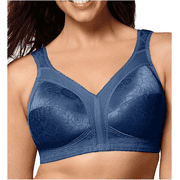 PLAYTEX Sailor Blue 18 Hour Original Comfort Strap Bra, US 42DD, UK 42DD, NWOT