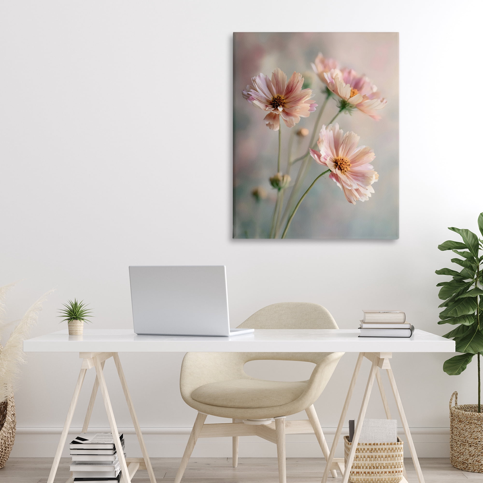Stupell Industries Pink Daisies Close Up Canvas Wall Art, design by Franklyn Gregory