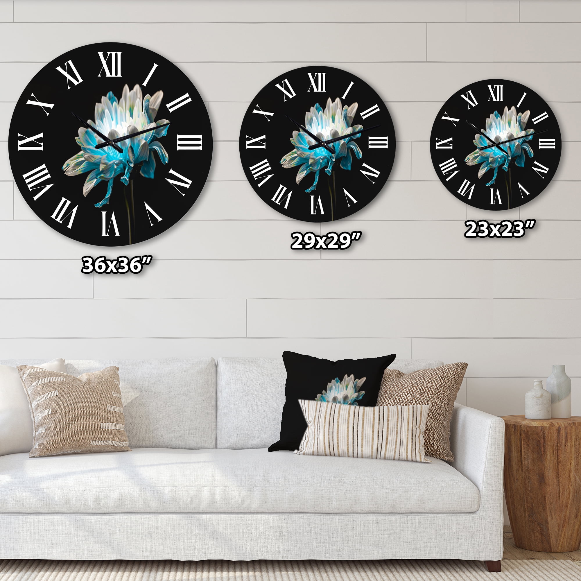 Designart 1 in Traditional Wall Clock