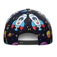 thumbnail image 3 of Celestial Moon Sun Space Baseball Cap – Durable Snapback Hat for Team Sports, Training, and Competition, 3 of 6