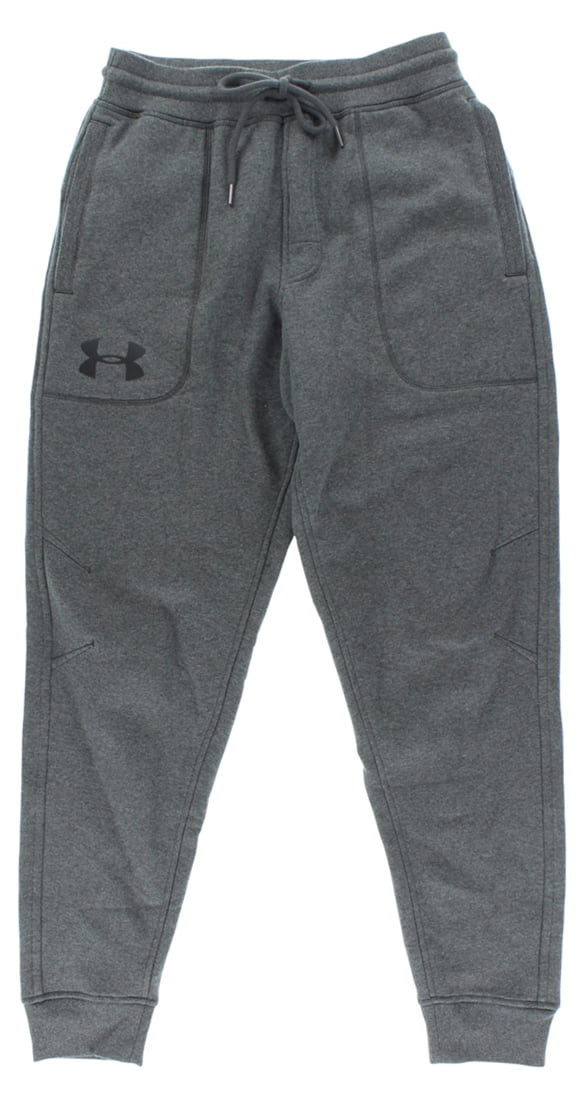 dark grey under armour joggers