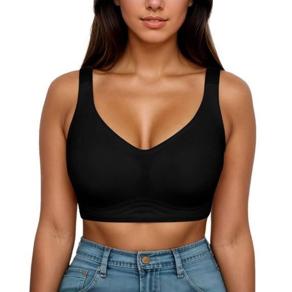 XIYON Bras For Women Female Sports Bras Strappy Padded Medium Support Yoga Bra Workout Bra Workout Tops For Women Comforable Everyday Bra