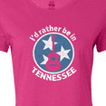 thumbnail image 4 of Inktastic I'd Rather Be in Tennessee Women's T-Shirt, 4 of 5
