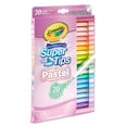 thumbnail image 4 of Crayola Supertips Pastel Markers (20ct), Washable Cute Markers, School Supplies, Bullet Journaling, Aesthetic Gift for Kids, Ages 4+, 4 of 5