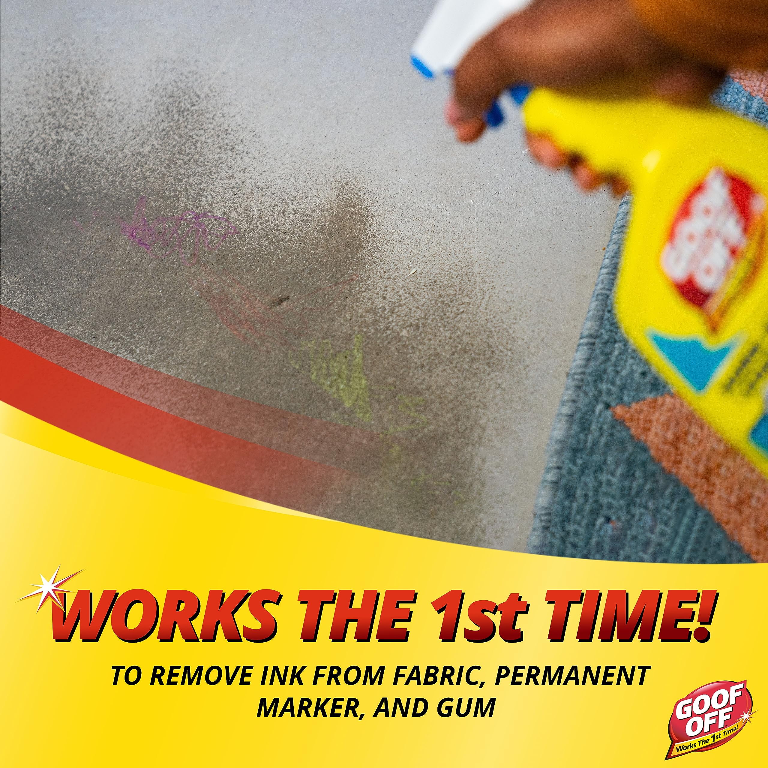Goof Off FG659 Heavy Duty Remover, Trigger Spray, 22-Ounce 2-Pack