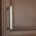 thumbnail image 2 of GlideRite 3.75 in. Center Solid Square Bar Cabinet Pull, Satin Nickel, 2 of 4