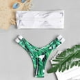 thumbnail image 3 of Hinvhai Womens swimsuits clearance,Women Floral Print Bikini Set Push-Up Swimsuit Beachwear Padded Swimwear White M(M), 3 of 7