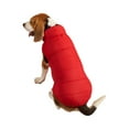 thumbnail image 4 of Warm Dog Winter Coat, Waterproof Windproof Pet Jacket with Soft Fleece Lining, Adjustable Vest for Small to Medium Dogs ,Red XXXL, 4 of 8