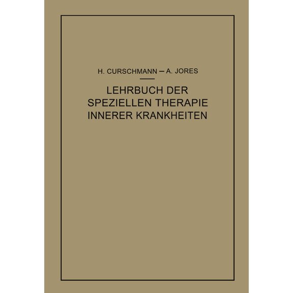 Lehrbuch Der Speziellen Therapie Innerer Krankheiten, (Paperback)