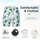 thumbnail image 3 of Balery Cartoon Sea Creatures Bañador para hombre, shorts de playa de secado rápido con entrepierna y forro de compresión-Medium, 3 of 6