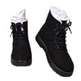 thumbnail image 2 of enyan Women Snow Boots Winter Shoes with Fur Lined Warm Slip On Boots for Women Waterproof Booties Comfortable Outdoor Anti Slip Shoes Womens Winter Snow Boots Black，8, 2 of 7
