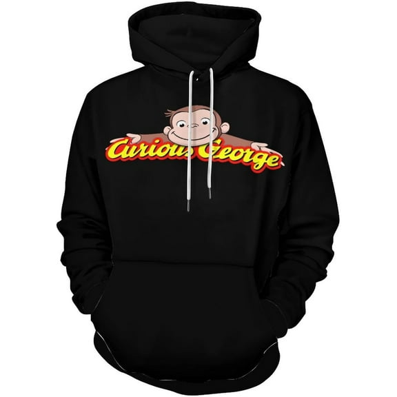Curious George 8 Hoodie Fashion Hip Hop Women/Men Hoodie Sweatshirt With Pocket