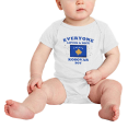 thumbnail image 2 of Everyone Loves a Nice Kosovar Boy Baby Bodysuit Newborn Clothes Outfits (White, 6-12 Months), 2 of 5
