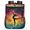 Multicolor 1, variant on Jiaoprinted Baseball Colorful Leakproof Cooler Backpack, Graffiti Style Softball Insulated Backpack Cooler for Outdoor