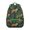 Green-132, variant on Roaring Tiger Print Student School Backpack for Student Jungle Wild Bengal Stripes Pattern Animal Lover Art Tribal Face Design Bookbag