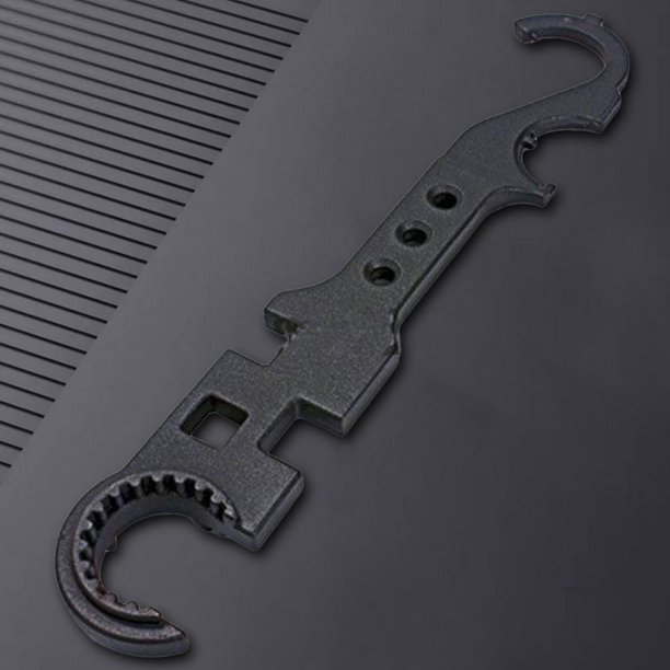 Llave multifunción Llave de combate Llave de tuerca de seguridad de acero 40CR Llave blindada