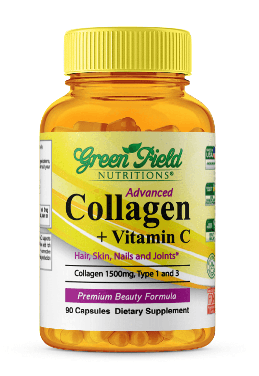 Greenfield Nutritions Halal Collagen 1500 mg with Halal Vitamin C