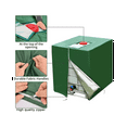 thumbnail image 2 of 1000L Imperméable à l'Eau Couvercle du Réservoir d'Eau de Pluie Réservoir d'Eau de Pluie Oxford Tissu UV Protection Couvercle du Réservoir d'Eau de Jardin Couvercle Vert, 2 of 6