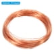 thumbnail image 2 of Alambre de Cobre Suave Uxcell, Diámetro de 28Gauge/0.3mm, Carrete de 25m/82ft, 2 of 5