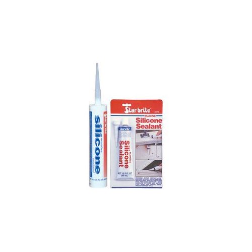 Star brite Marine Silicone Sealant, Clear, 2.8 Fl. Oz.