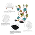 thumbnail image 3 of Goofa Cactus And Insects Pattern Children's Crew Socks, Kids' Daily Wear and Sports Socks, Breathable Socks, Sports Socks, Moisture-Wicking Socks for Children, 3 of 6