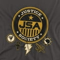 thumbnail image 3 of Black Adam Black Adam Justice Society Kids T Shirt (2) for Youth Toddler Boys and Girls, Charcoal, 3 of 5