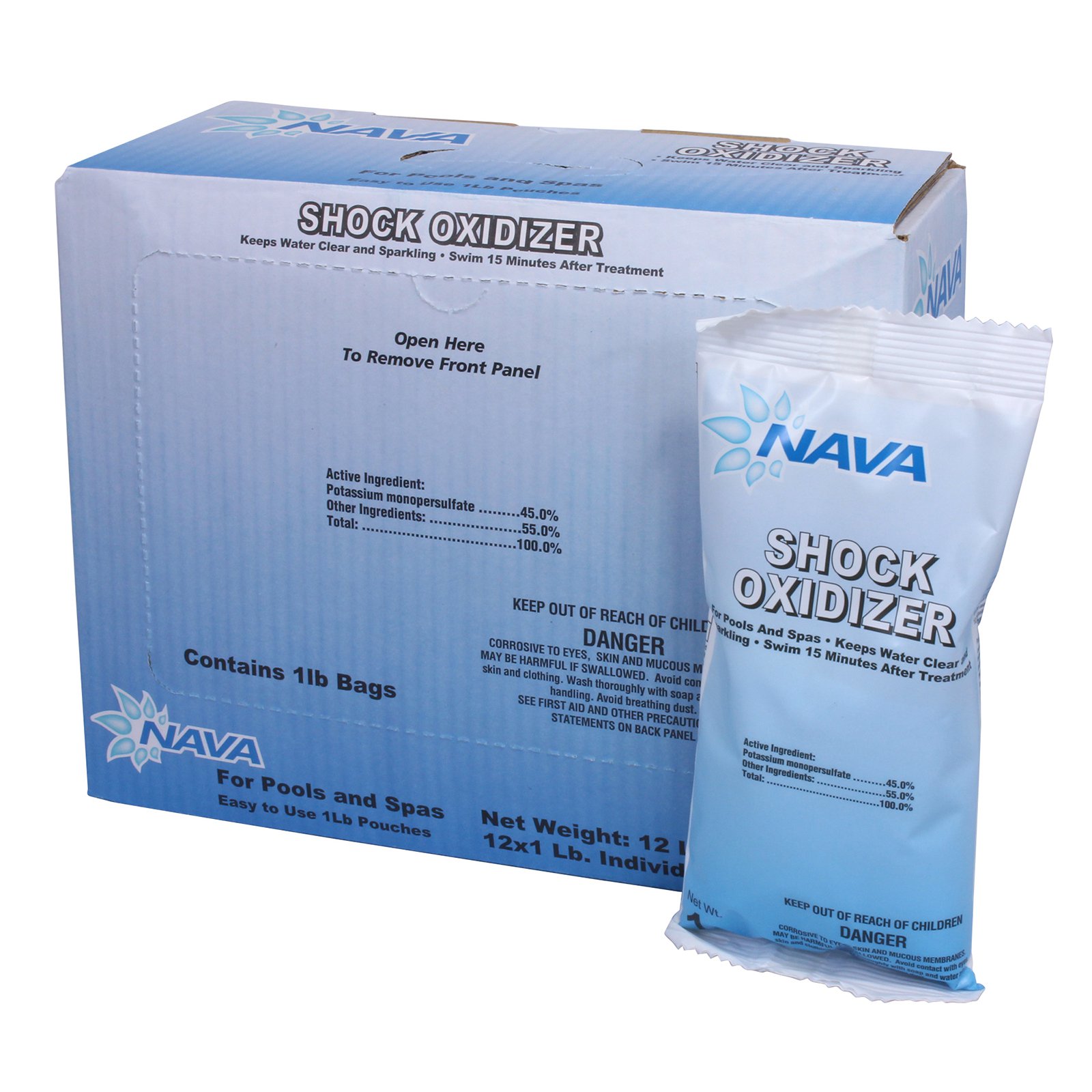 Nava Shock Oxidizer for Swimming Pools