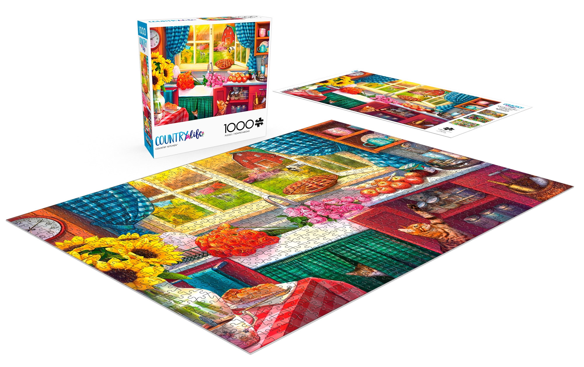 Buffalo Games 1000-Piece Country Life - Country Kitchen Interlocking Jigsaw Puzzle