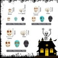 thumbnail image 2 of 1Box 144Pcs 9 Styles Halloween Synthetic Turquoise Beads Strands Dyed Skull Mixed Color 10~18x8~13x7.5~15mm Hole: 1~1.5mm, 2 of 6