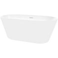 thumbnail image 5 of Vanity Art 59" Non-Slip Acrylic Freestanding Bathtub, 5 of 5