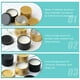 thumbnail image 4 of FELTECHELECTR 6 envases de ungüento ligero, crema para ojos, dispensadores de latas, frascos vacíos para velas., 4 of 6