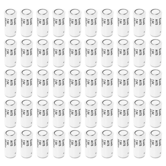 50x Exell A175 Alkaline 7.5V Battery TR175, MN175, 1501 FAST USA SHIP