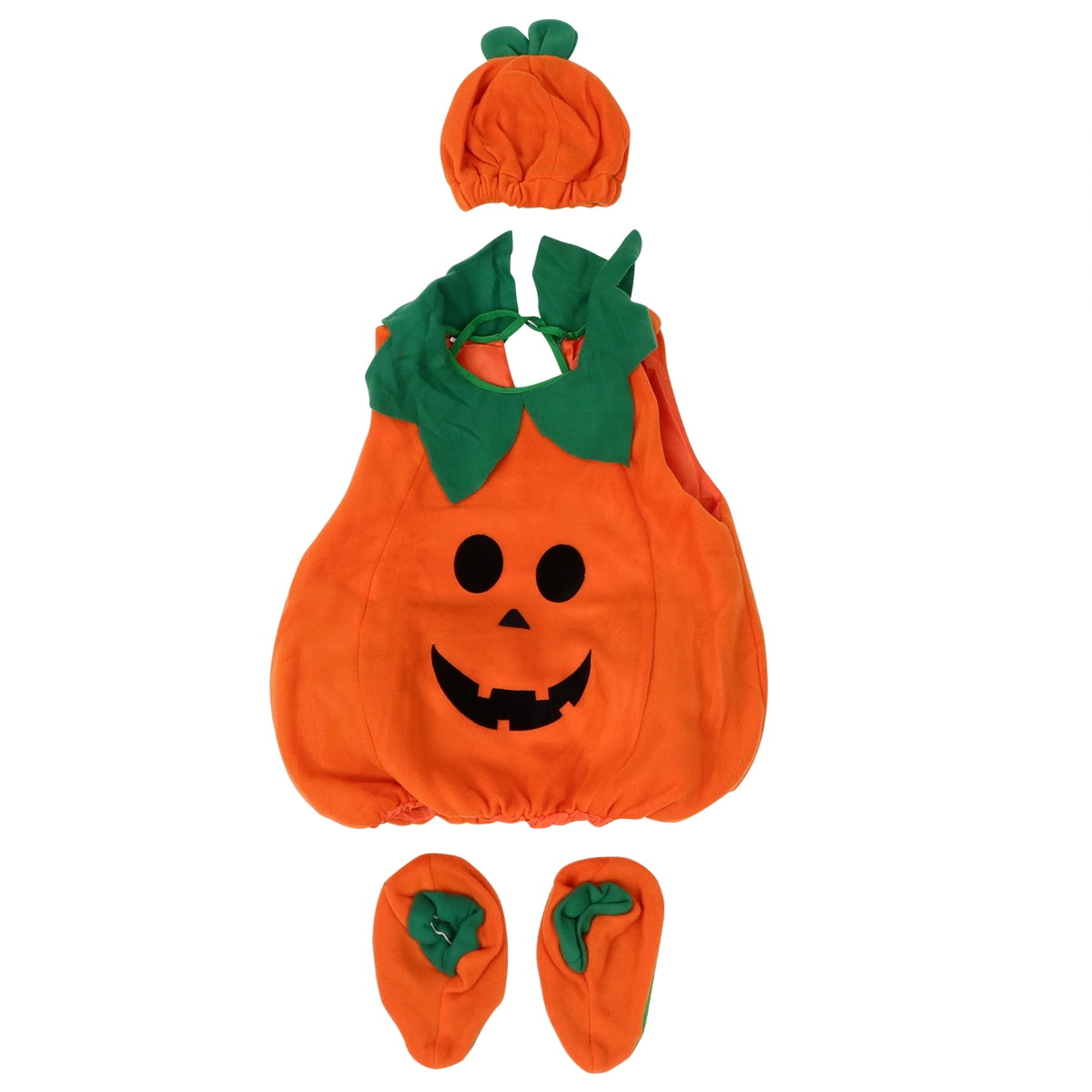 Hemoton 1 Set Halloween Costume Pumpkin Clothes Kid Performance Costume ...