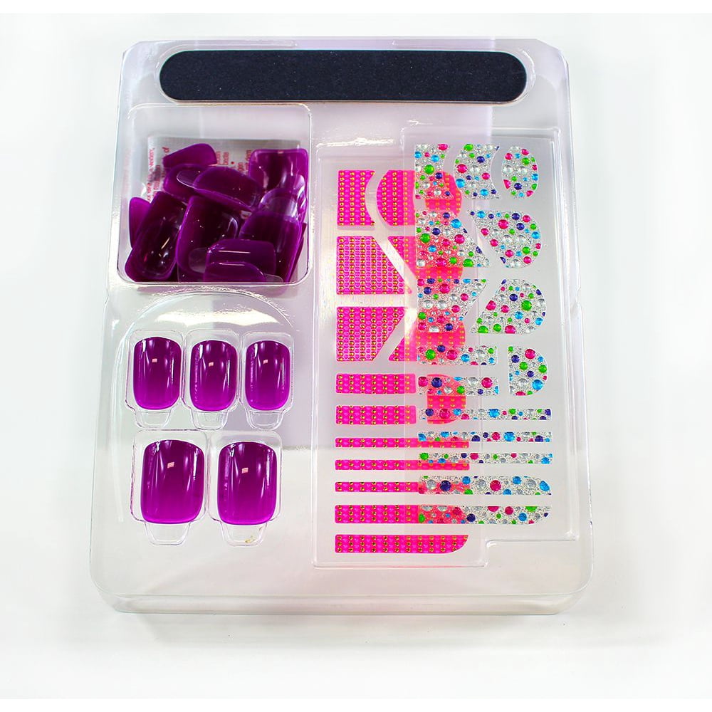 Broadway Impress Press On Nails - Purple - Walmart.com - Walmart.com