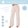 thumbnail image 2 of Hello Mello Snooze Fest Lounge Pajama Pants Soft Sleepwear Bottoms, Snooze Fest (Women's), 2 of 8