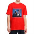thumbnail image 3 of Camisetas de algodón para hombre con la frase "Arrestan a Trump y siguen luchando para hacer de Estados Unidos una gran nación", camisetas de verano con cuello redondo, tallas 4XL, 5XL y 6XL, 3 of 5