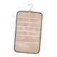thumbnail image 1 of Organizador colgante de joyería, rollo de joyería con gancho, bolsa de almacenamiento de doble cara a la moda para exhibir colgantes para el hogar, Pequeño, 1 of 8