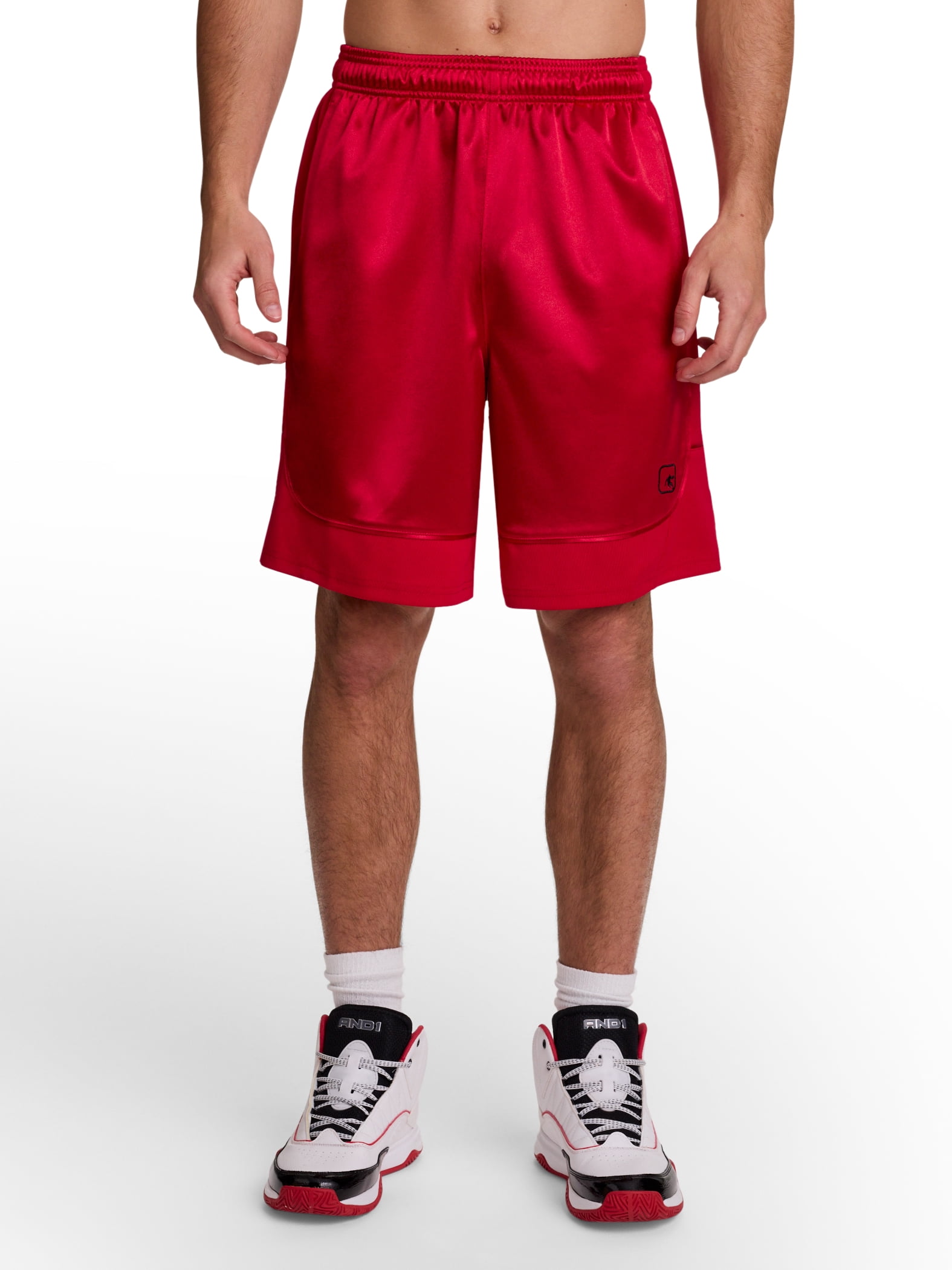 AND1 Men's and Big Men's All Court Short, 9" inseam, up to Size 5XL