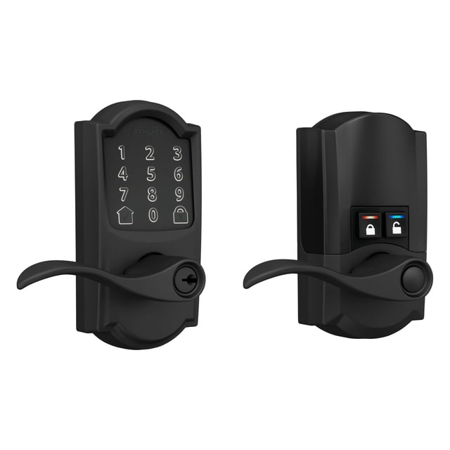 Smart Lock SCHLAGE FE789WB CAM 622 Acc Encode WiFi negro mate