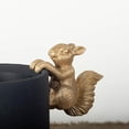 thumbnail image 2 of Set of 6 Gold Squirrel Hanging Pot Decoration, 2 of 2