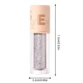 thumbnail image 4 of HUGFEGWE Liquid Eyeshadow | Quick-Drying Waterproof Shimmer Eye Shadow with Long-lasting Wear,Multifunctional Liquid Eyeshadow to Add Definition for Collarbones, Shoulders, Browbones, Lips, 4 of 9