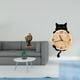 thumbnail image 2 of Reloj de mesa y pared moderno con forma de globo terráqueo. Ligero y silencioso. Ideal para colgar en la oficina, el dormitorio, estantes, armarios o, 2 of 8