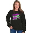 thumbnail image 3 of Days of Thunder Cole Trickle Racecar Men's Crewneck Sweatshirt Brisco Brands X, 3 of 6