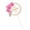 A, variant on EGNMCR Cake Decoration Ribbon Bouquet Flowers Mother's Day Cake Insert Card Baking baking tool